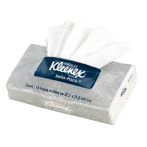 Pañuelos Kleenex Desechables Paq. Individual